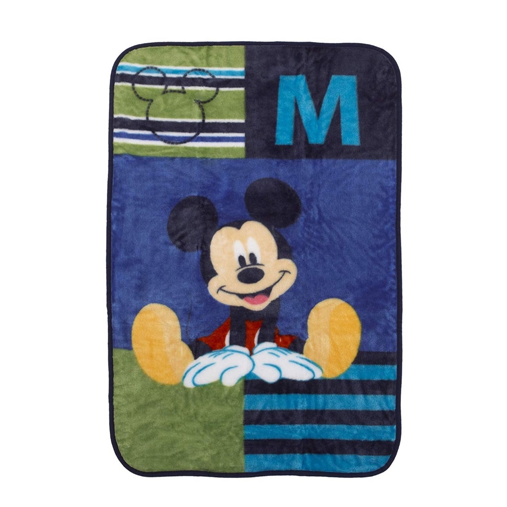 Mickey Mouse: M is for Mickey Plush Blanket